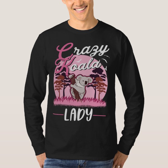 Camiseta Crazy Koala lady Koala Girl (Anverso)