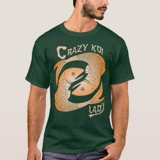 Camiseta Crazy Koi Lady