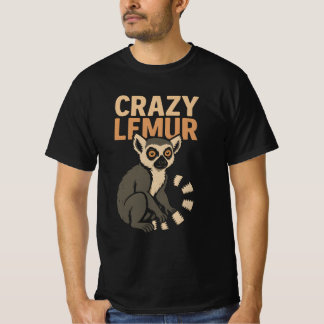 Camiseta Crazy Lemur