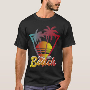 Camiseta Crazy Little Beach Palma Retro Atardecer