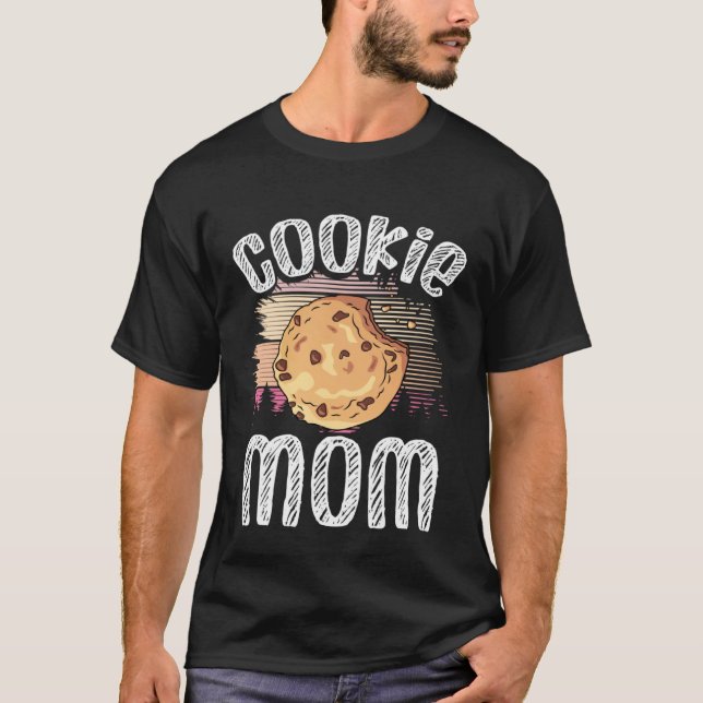 Camiseta Crazy Mom Baking Mama Baker Chef Dessert Mothers D (Anverso)