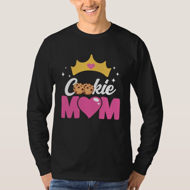 Camiseta Crazy Mom Baking Mama Baker Chef Dessert Mothers D (Anverso)