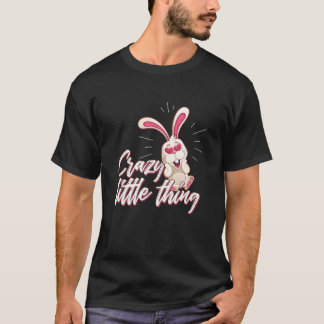Camiseta Crazy Pequeña Cosa Chica Hija Conejo