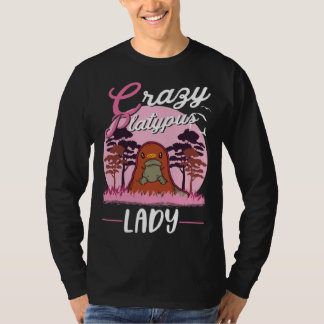 Camiseta Crazy Platypus lady Platypus Girl