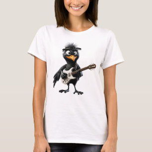 Camiseta Crazy Rocker Bird