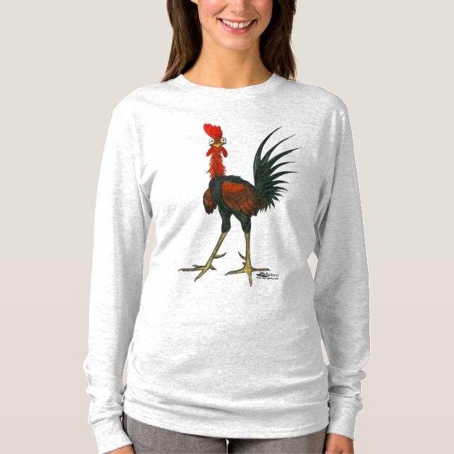Camiseta Crazy Rooster (Anverso)