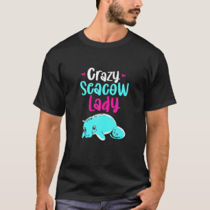Camiseta Crazy Sea Cow Lady Manatee