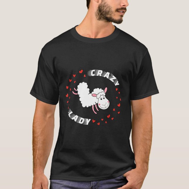 Camiseta Crazy Sheep Lady NagCA (Anverso)