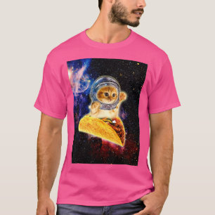 Camiseta Crazy Space Taco Cat Funny
