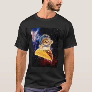 Camiseta Crazy Space Taco Cat Funny V2