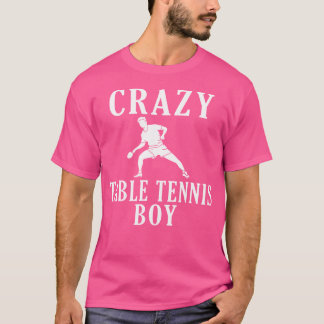 Camiseta Crazy Table Tennis Boy