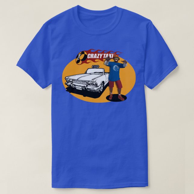 Camiseta Crazy Taxi BD Joe (Diseño del anverso)