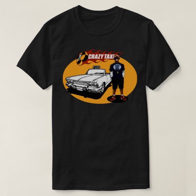 Camiseta Crazy Taxi BD Joe 2D (Diseño del anverso)
