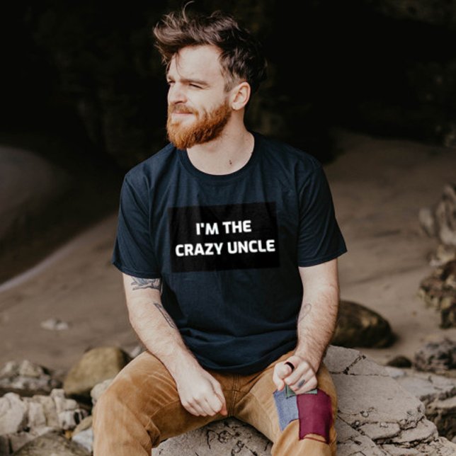 CAMISETA CRAZY TÍO T-SHIRT (Subido por el creador)