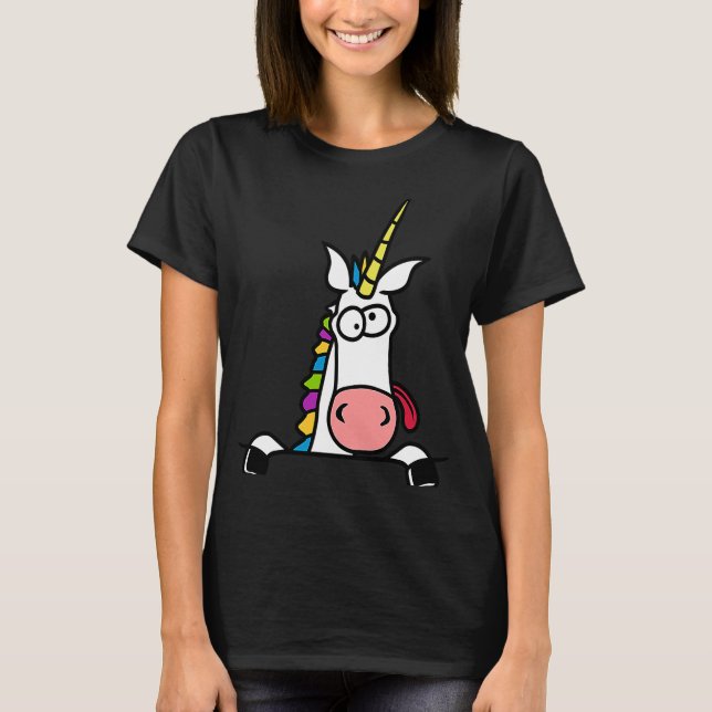 Camiseta Crazy Unicorn (Anverso)