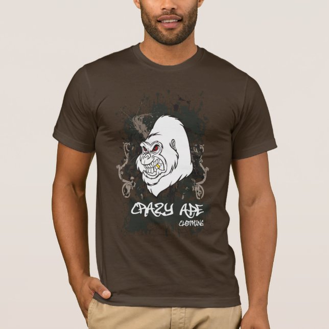 Camiseta crazyapeclothing1 (Anverso)
