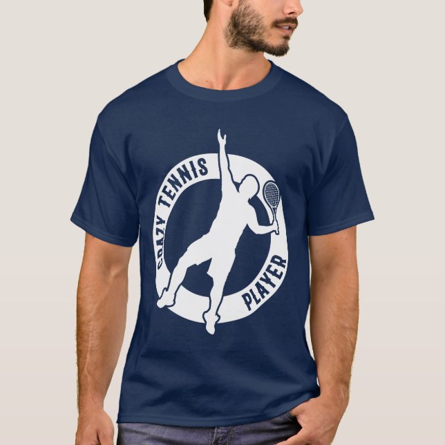 Camiseta Crazyennis Playerennis Sportennis Player (Anverso)