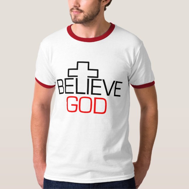 Camiseta Crea a dios (Anverso)