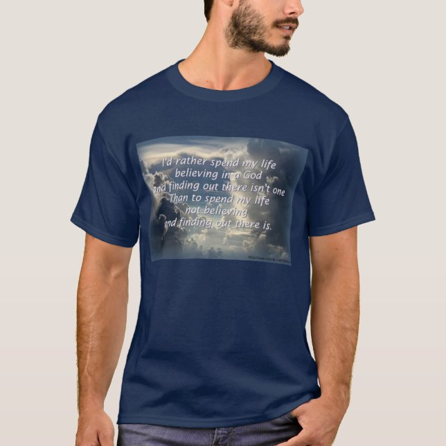 Camiseta Crea en dios (Anverso)