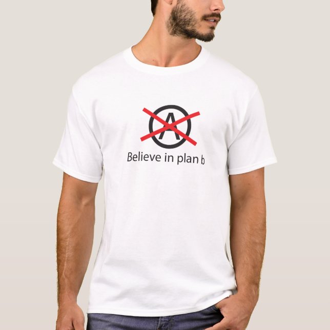 Camiseta crea en el plan b (Anverso)