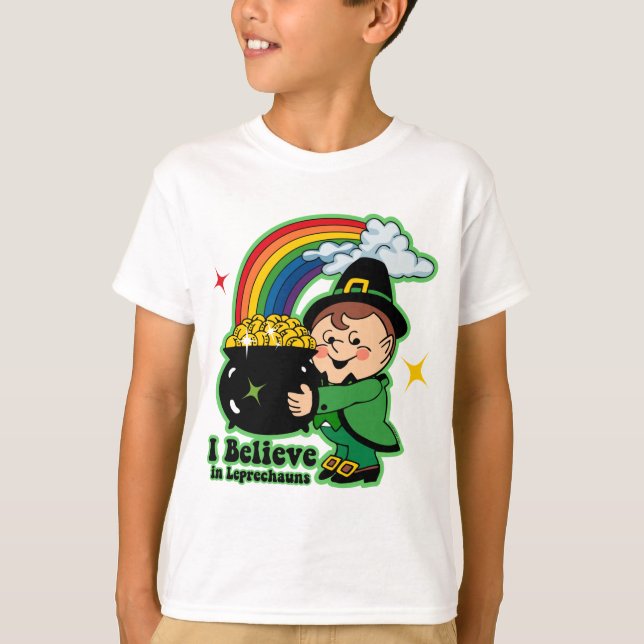 Camiseta Crea en Leprechauns (Anverso)