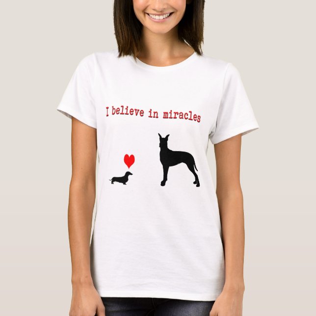 CAMISETA CREA EN MILAGROS (Anverso)