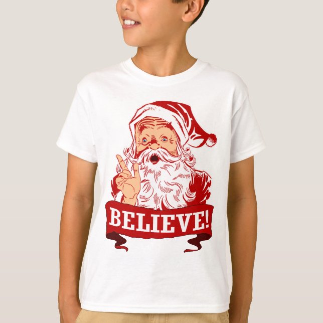 Camiseta Crea en Papá Noel (Anverso)
