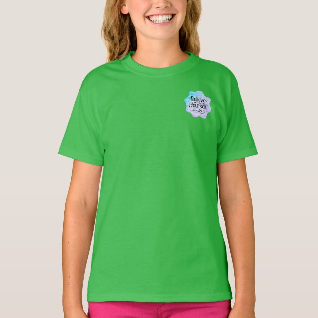 Camiseta Crea en sí mismo (Anverso)
