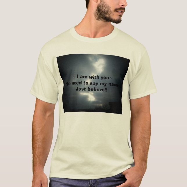 Camiseta Crea, ~ estoy con necesidad del you~No de decir mi (Anverso)