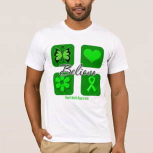Camiseta Crea la conciencia de la salud mental de las