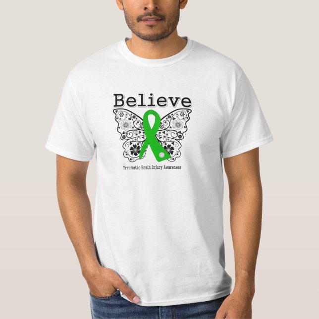 Camiseta Crea la lesión cerebral traumática (Anverso)