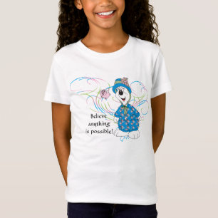 Camiseta Crea que cualquier cosa es el   posible cuando los
