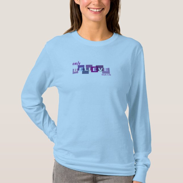 Camiseta Crea solamente (Anverso)