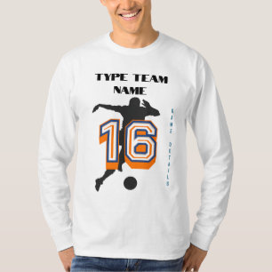 Camiseta Crea tu equipo favorito de fútbol 16