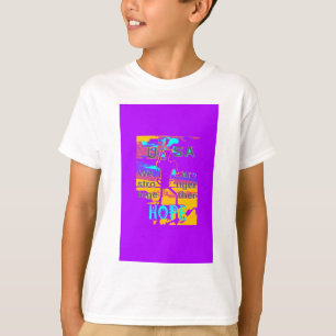Camiseta Crea tu esperanza de que seamos más fuertes juntos