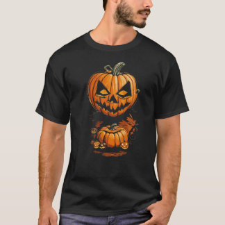 Camiseta Crea tu propia calabaza de Personalizado de Hallow