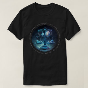 Camiseta Crea tu propia Celestial Libra Zodiac
