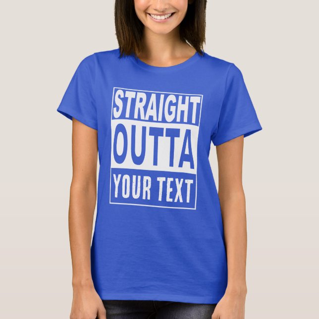 Camiseta Crea tu propia diversión directa (Anverso)