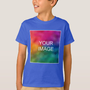 Camiseta Crea tu propia elegante plantilla real profunda