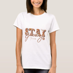 Camiseta Crea tu propia estancia Groovy Retro Hippy