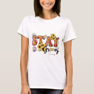 Camiseta Crea tu propia estancia Groovy Tie Dye