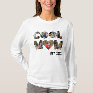 Camiseta Crea tu propia foto de Guay mamá de 7 letras para