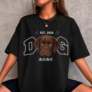 Camiseta crea tu propia foto de mascota de perro personaliz