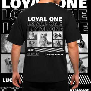 Camiseta crea tu propia foto de mascota de perro personaliz