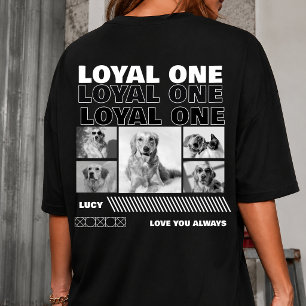 Camiseta crea tu propia foto de mascota de perro personaliz