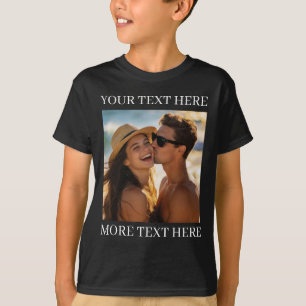 Camiseta Crea tu propia foto y texto