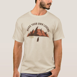 Camiseta Crea Tu Propia Leyenda – Diseño de Pingüino Inspir