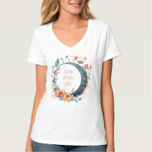 Crea tu propia luna floral rosa y dorada