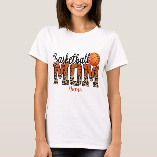 Camiseta Crea tu propia madre de básquetbol (Anverso)