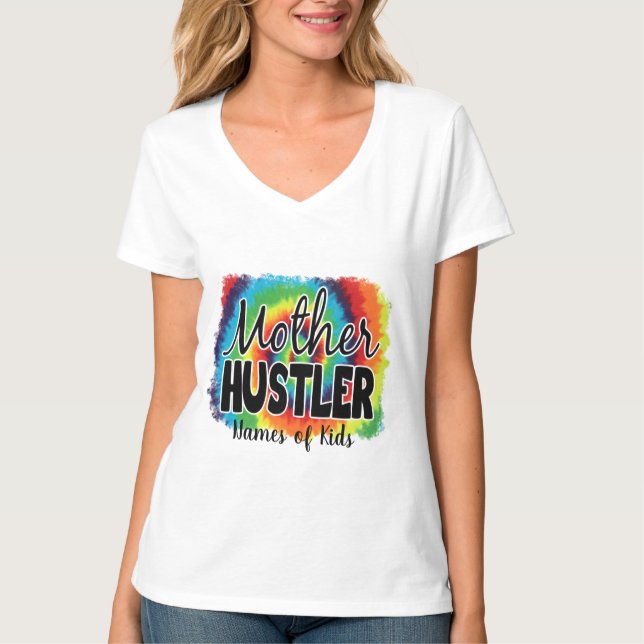Camiseta Crea tu propia madre Hustler (Anverso)